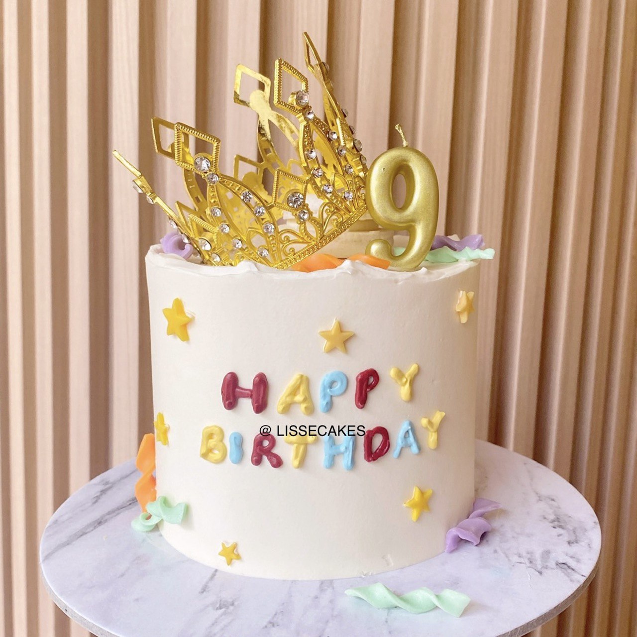 Pink Crown Birthday Fondant Cake Delivery in Delhi NCR - ₹2,249.00 Cake  Express