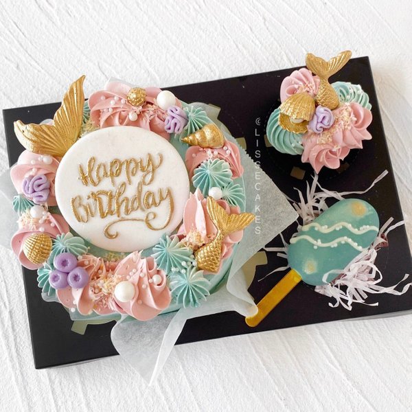 Norina Mermaid Cake Gift Set