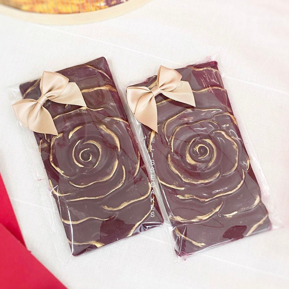 [Customisable] Rosette Chocolate Bar