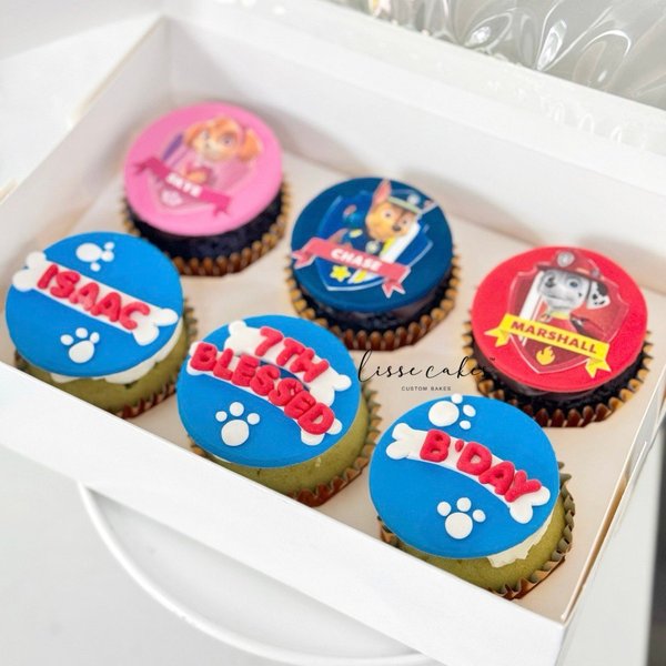 Paw Patrol Inspired Cupcakes