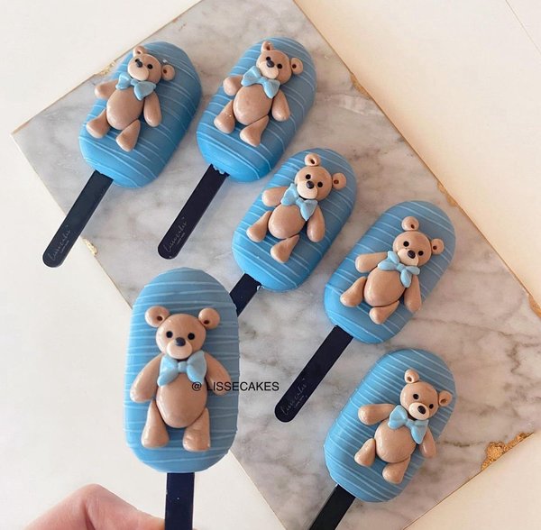 Teddy Bear Cakesicles