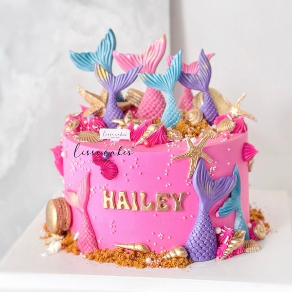 Brianna Mermaid Ocean Cake