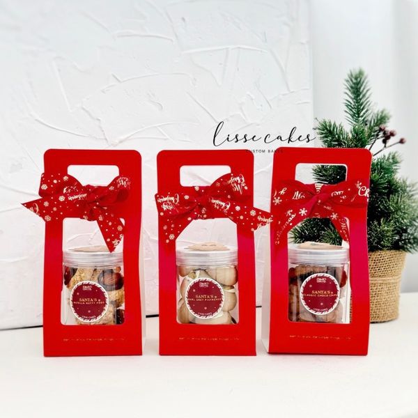 Santa's Corporate Cookies Gift (min. 20 bottles)