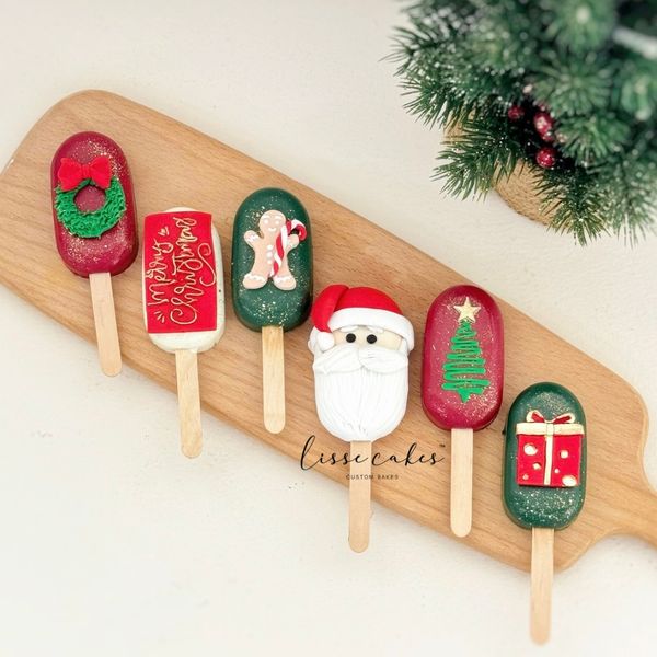 Santa's Christmas Cakesicles (2024 Edition)