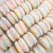 Paddlepop Rainbow Macarons