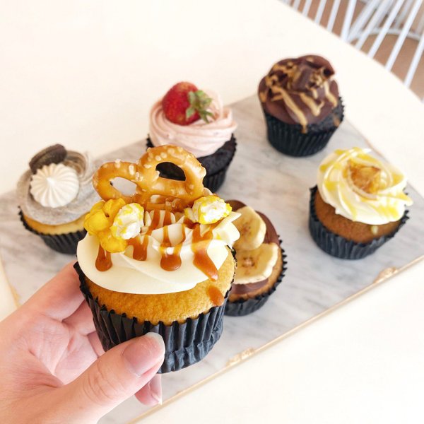 Gourmet Cupcakes Set (6 Flavours)