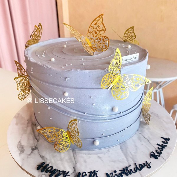 Simple Butterfly Cake
