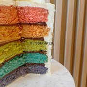 Rainbow Gourmet Cake (Classic Chocolate)